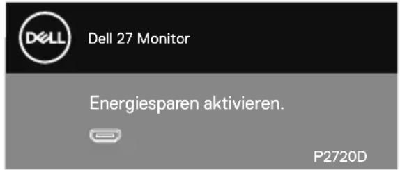 DELL Professional P2720D - OSD-Warnmeldungen - 3
