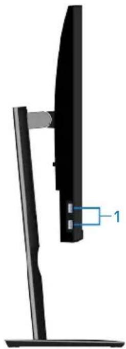 DELL Professional P2720D - Ansicht von der Seite - 1