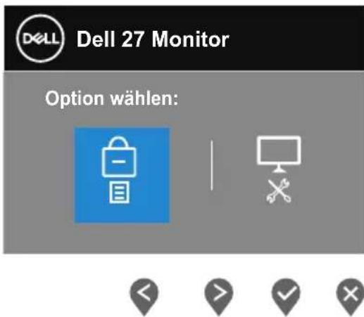 DELL Professional P2720D - Menü- und Ein-/Austaste sperren - 3