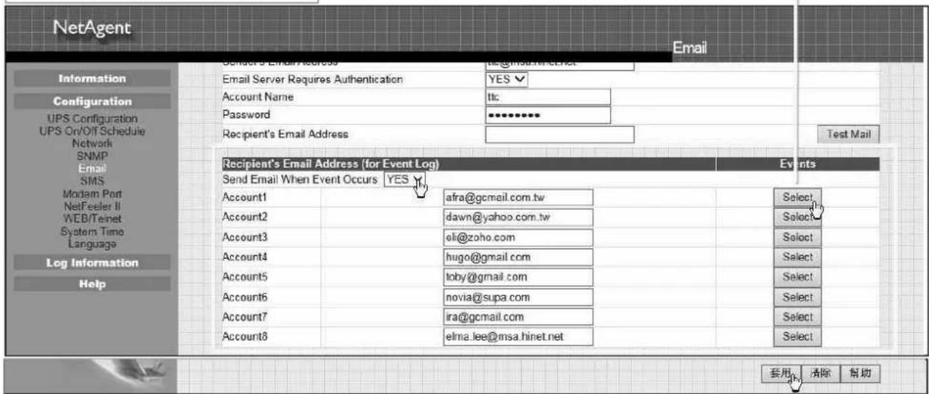Techly IUPS-NET504 - Configuration > Email - 4