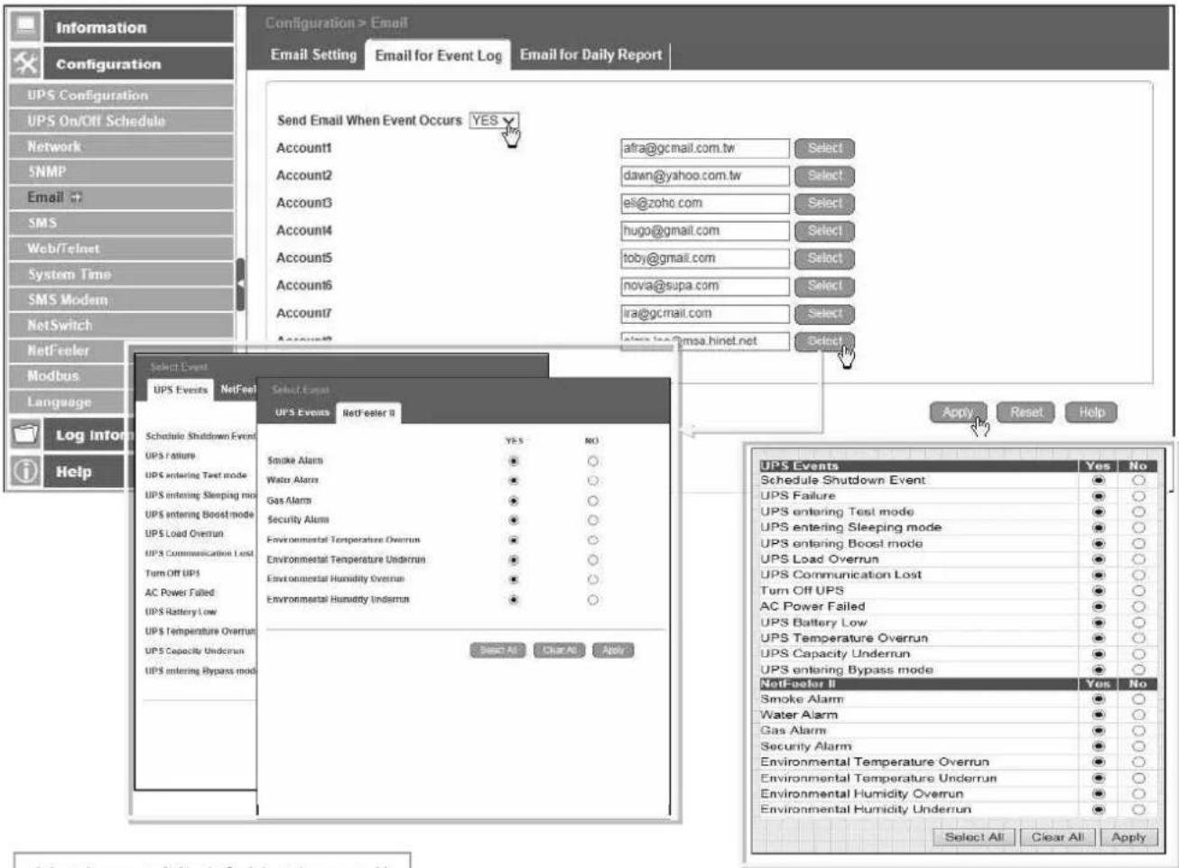 Techly IUPS-NET504 - Configuration > Email - 3