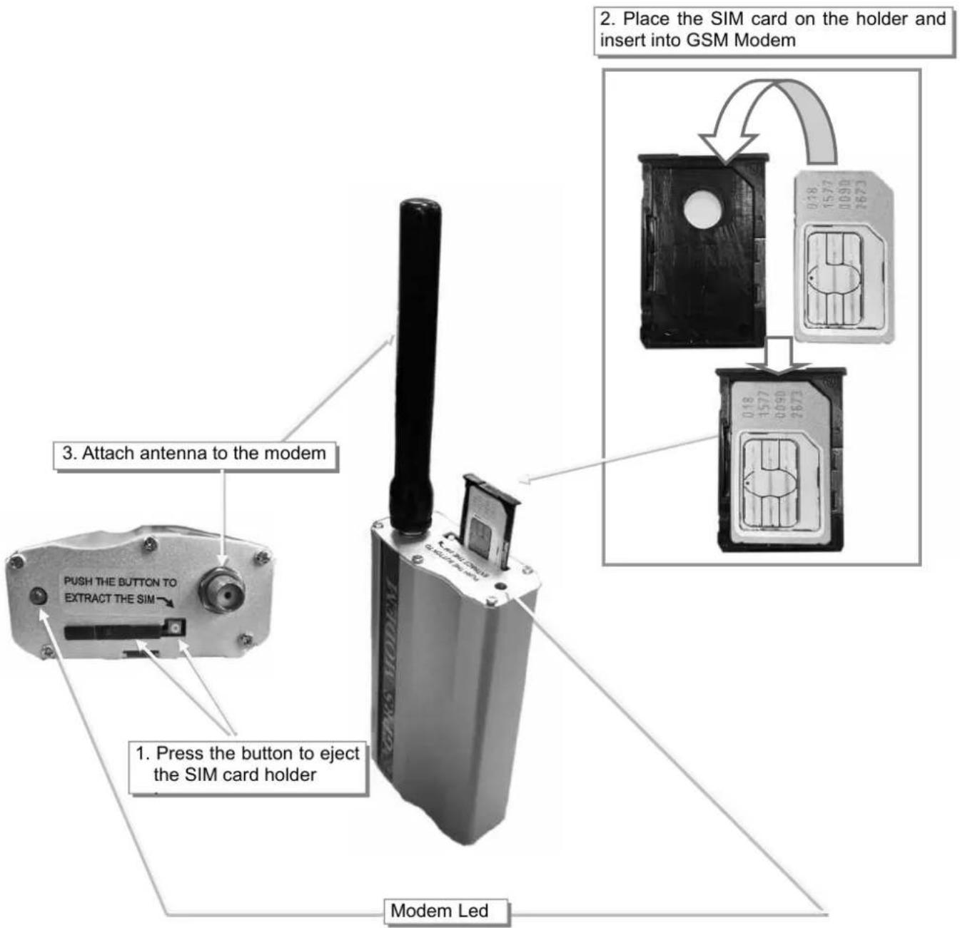 Techly IUPS-NET504 - ■ Configuration > SMS Modem - 1