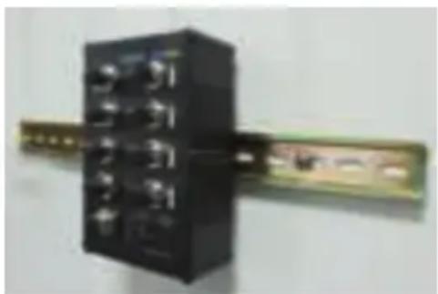 Planet ISW-804PT-M12 - DIN-Rail Mounting - 3