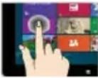 MEDION Akoya P2211T - Touch screen gestures - 7