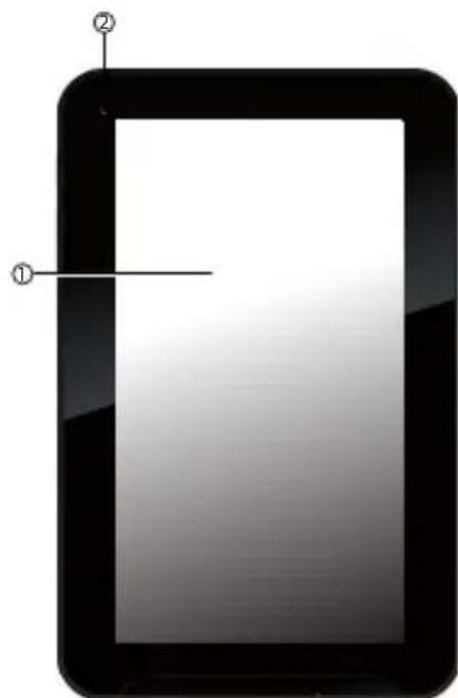 MEDION LifeTab E7313 (MD98679) - Front Side - 1