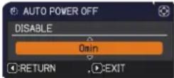 MAXELL MC-EU5001 - OPTION menu - 4