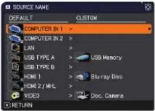 MAXELL MC-EX5001 - SCREEN menu - 2