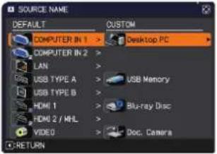 MAXELL MC-EX5001 - SCREEN menu - 5