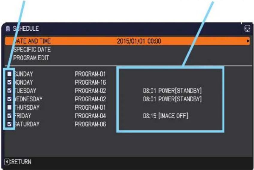 MAXELL MC-EX5001 - OPTION menu - 5