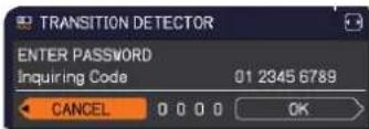 MAXELL MC-EX5001 - Turning off the TRANSITION DETECTOR - 1