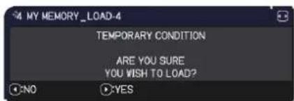MAXELL MC-EX5001 - Indication in OSD (On Screen Display) - 3