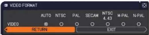 MAXELL MC-EX5001 - INPUT menu - 2