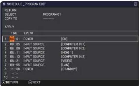 MAXELL MC-EX5001 - OPTION menu - 8