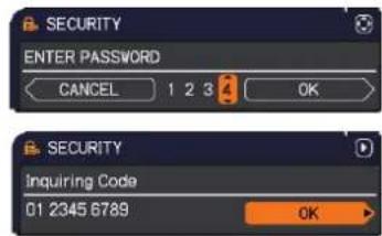 MAXELL MC-EX5001 - If you have forgotten your password - 1