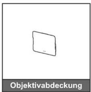Objektivabdeckung