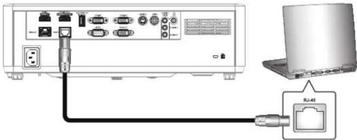 OPTOMA ZH506Te - LAN/RJ45 - 1