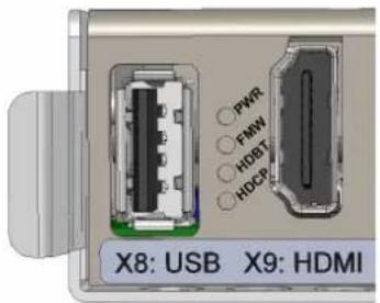 ADS-TEC MMT8017 - Status indicators on receiver module - 1