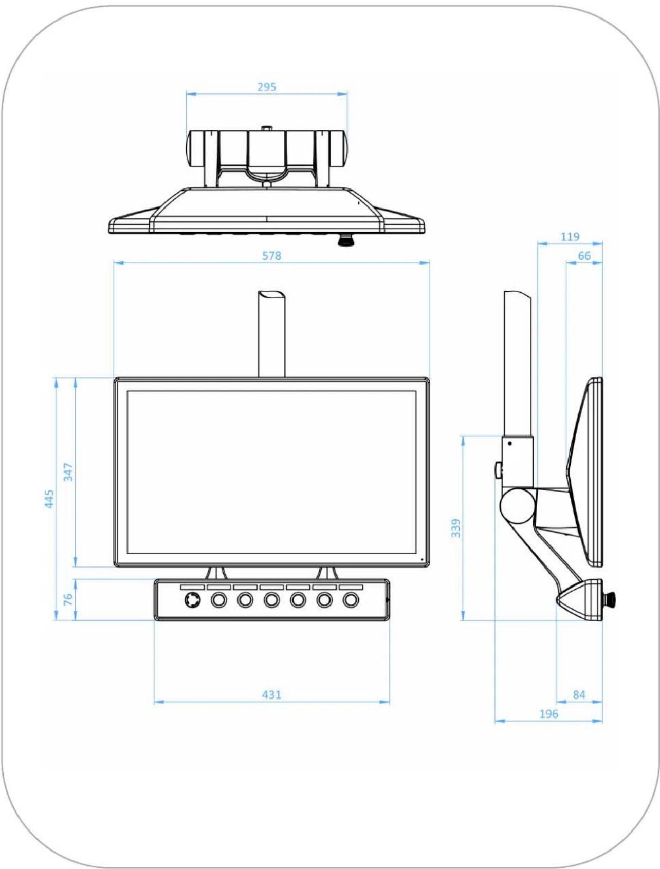 ADS-TEC MMT8017 - External device dimensions MMD8024 - 1