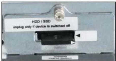 ADS-TEC MMT8017 - Removing mass storage device - 1