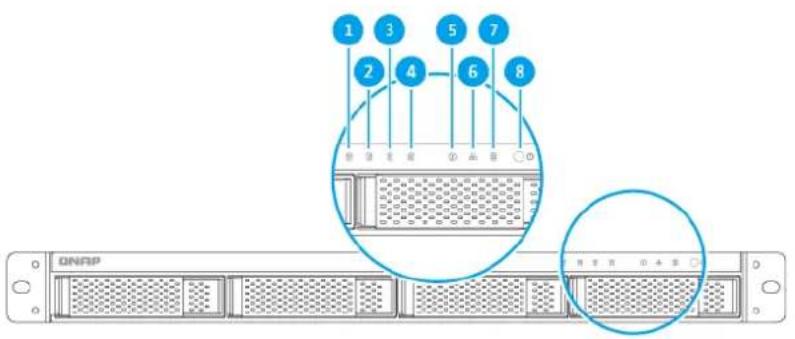QNAP TS-1232XU-4G - Vorderseite - 1
