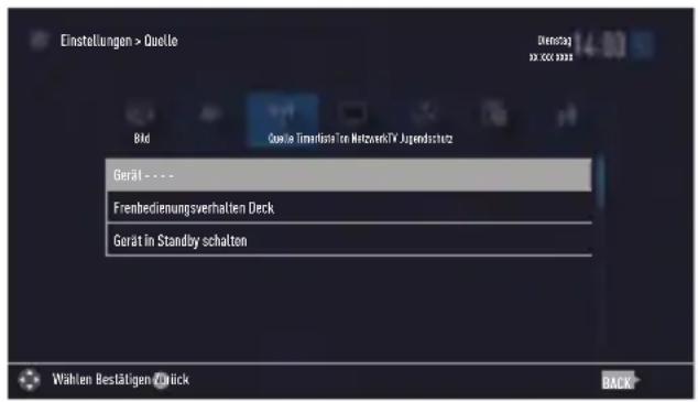 GRUNDIG 40 GFW 6820 - Gerätesteuerung - 1