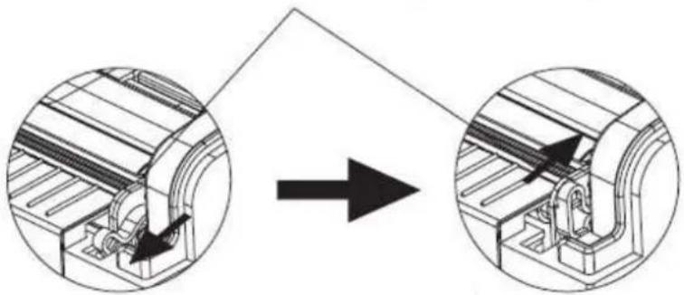 Qoltec 50242 - Paper roll installation - 6