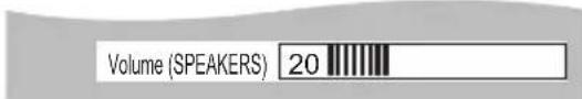 Volume (SPEAKERS) 20