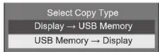 PANASONIC TH-55LF80-SST - Wählen Sie mit ▲ USB Memory → Display] und drücken Sie . - 1