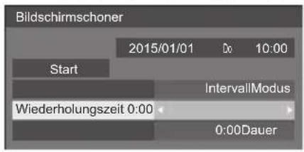 PANASONIC TH-55LF80-SST - Bildschirmschoner-Intervall einstellen - 1