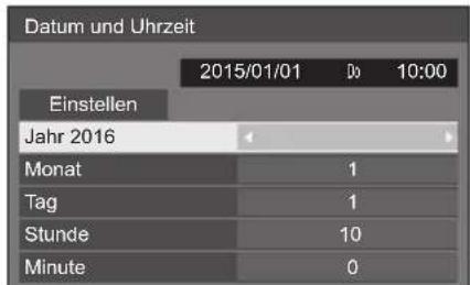 PANASONIC TH-55LF80-SST - ■ Datum und Uhrzeit festlegen - 2