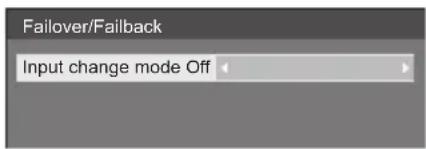 PANASONIC TH-55LF80-SST - [Input change mode] - 1