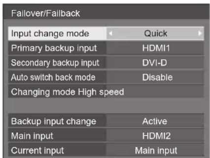 PANASONIC TH-55LF80-SST - [Input change mode] - 2