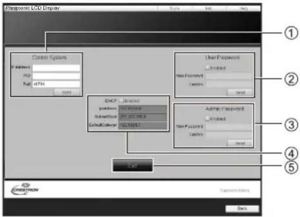 PANASONIC TH-55LF80-SST - [Tools] page - 1