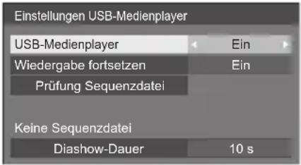 PANASONIC TH-55LF80-SST - Einstellungen USB-Medienplayer - 1