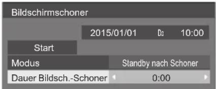 PANASONIC TH-55LF80-SST - Ausschalten nach Bildschirmschonerbetrieb - 1
