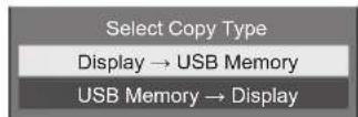 PANASONIC TH-55LF80-SST - Wählen Sie mit ▲ [Display → USB Memory] und drücken Sie . - 1