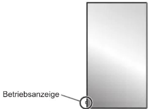 PANASONIC TH-55LF80-SST - Bei vertikaler Installation des Geräts: - 1