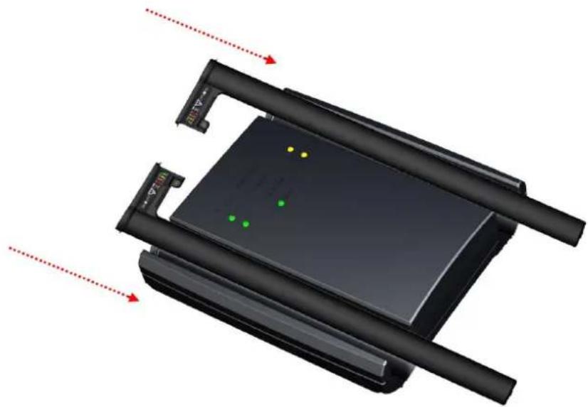 ADS-TEC ITC8113 - INSERTING THE BATTERIES - 1
