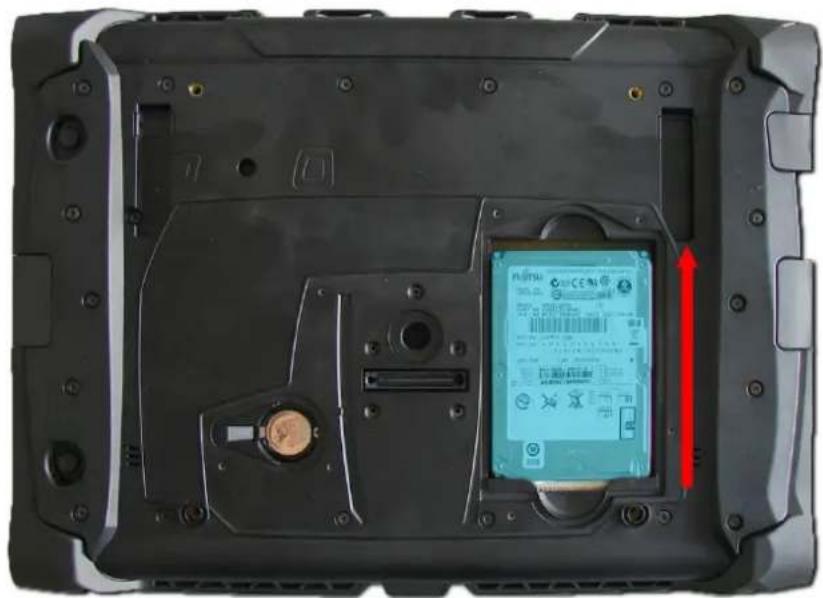 ADS-TEC ITC8113 - Changing the mass storage device - 1