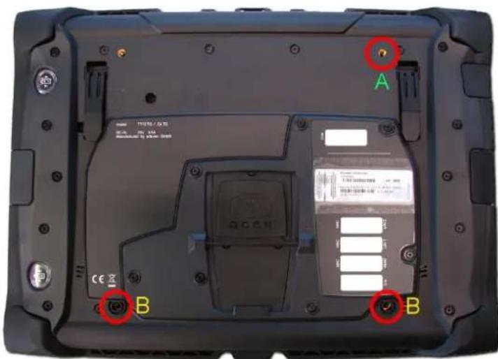ADS-TEC ITC8113 - MOUNTING THE 3-POINT STRAP TO THE DEVICE - 2