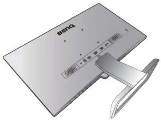 BENQ EW2480 - Vorbereiten des Monitors und der Arbeitsfläche. - 1