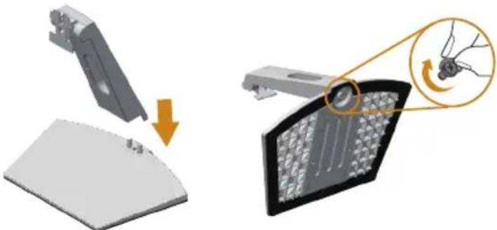 DELL S Series S2419HN - Connecting the stand - 4