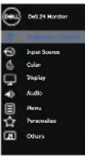 DELL S Series S2419HN - Main Menu for HDMI input - 6
