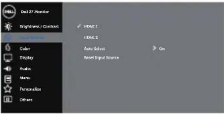 DELL S Series S2419HN - Main Menu for HDMI input - 11