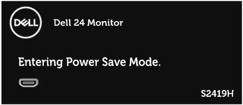DELL S Series S2419HN - OSD warning messages - 5