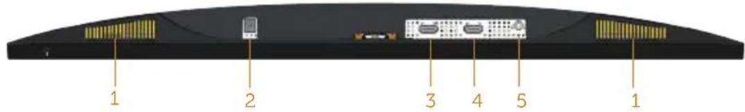 DELL S Series S2419HN - Bottom view - 1