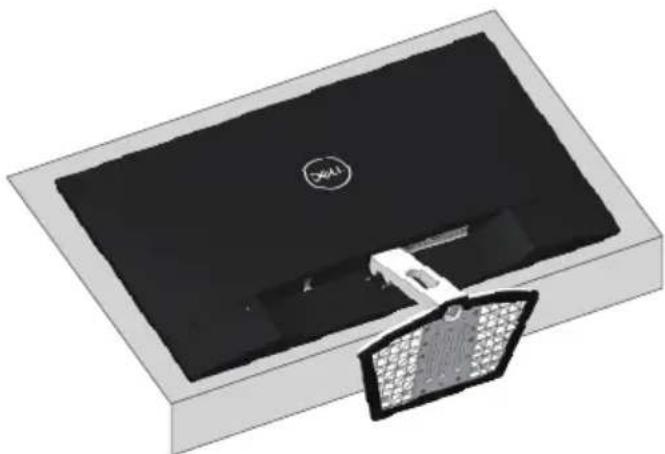 DELL S Series S2419HN - Removing the stand - 3