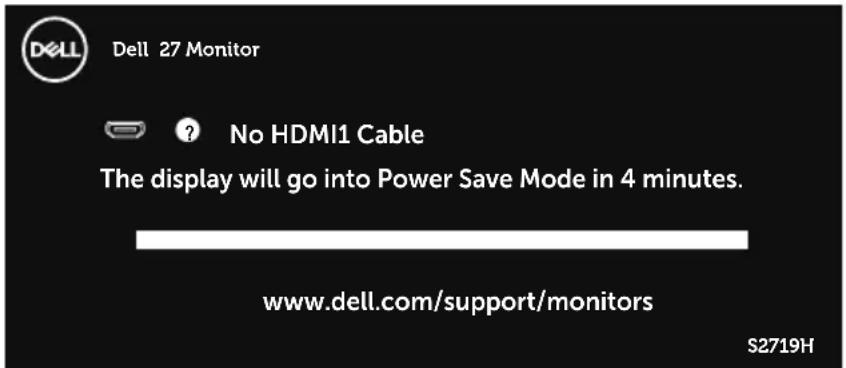 DELL S Series S2419HN - OSD warning messages - 8
