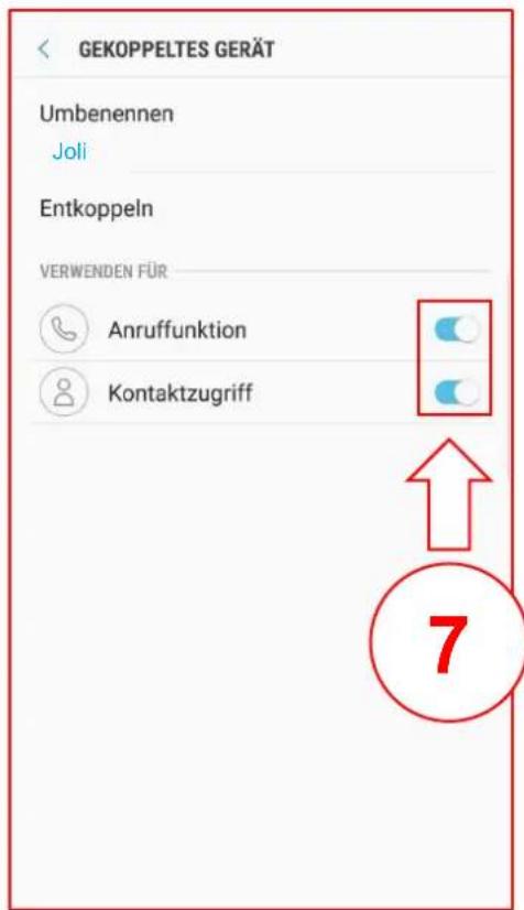 Xlyne Joli XW PRO - BLUETOOTH-VERBINDUNG HERSTELLEN - 7
