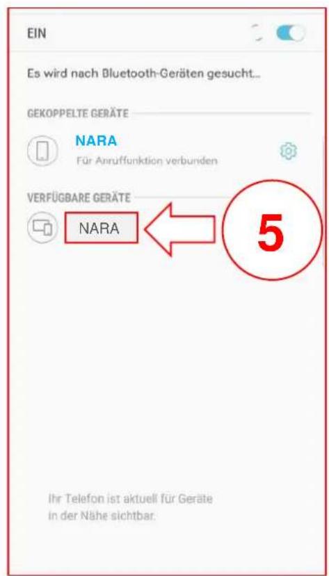 Xlyne Nara BC - BLUETOOTH-VERBINDUNG HERSTELLEN - 6